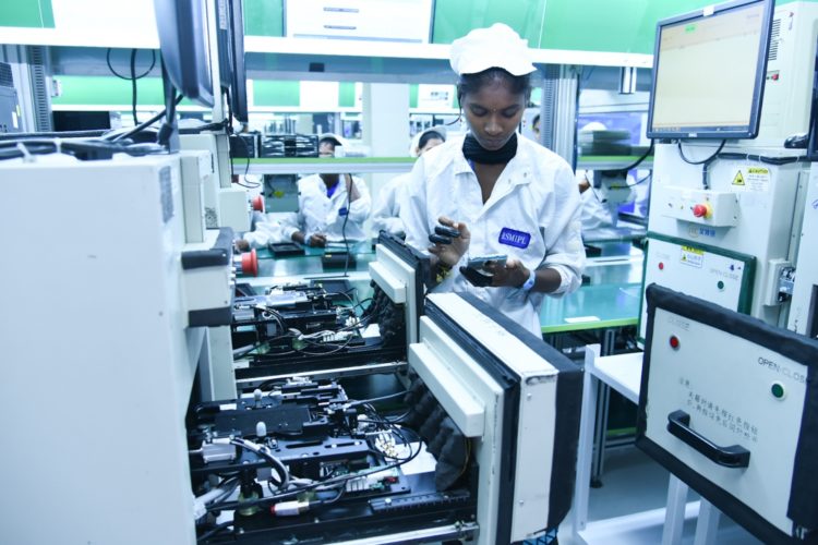 'Electronics production,