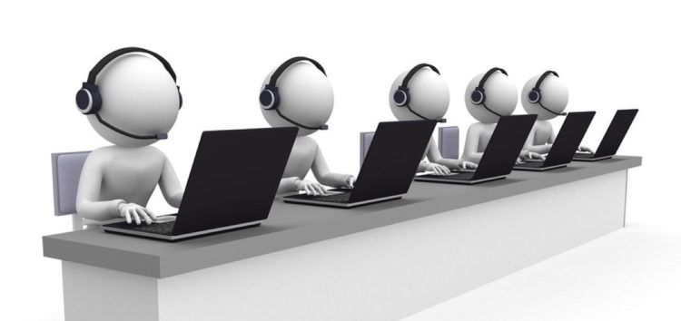Fake call centre