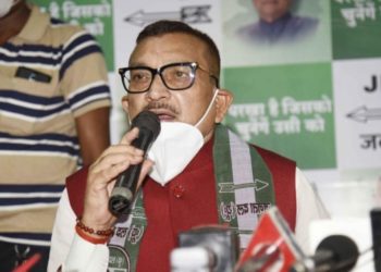 Former DGP Gupteshwar Pandey out of the poll fray in Bihar