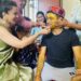 Kangana applies haldi to brother ahead of his wedding