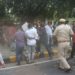 Police detains DUSU President, ABVP members while protest against Delhi govt