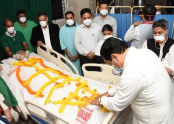 Thousands paid tributes to Assam’s longest serving ex-CM Gogoi