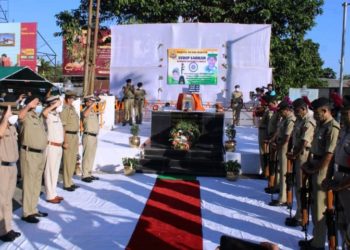 Tripura bids tearful adieu to BSF man killed in Kashmir