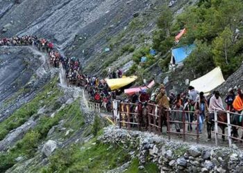 Six lakh pilgrims expected to participate in upcoming Amarnath Yatra: CS
