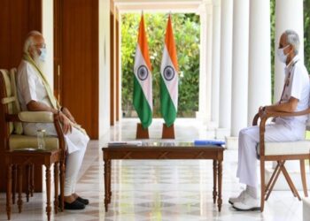 PM Modi reviews Covid related initiatives by Indian Navy