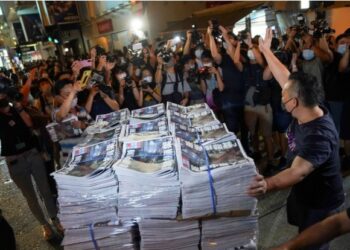 Hong Kong police arrest former Apple Daily journalist at airport- Reports