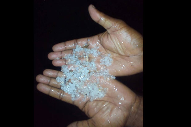 New kind of ice bends like a noodle without breaking