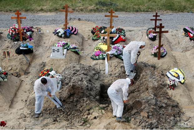 Russia sees mortality hike in July amid surge in infections