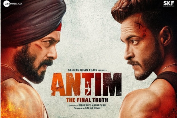 Salman in face-off with Aayush in 'Antim: The Final Truth' poster