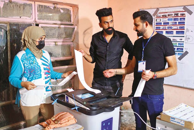Early results show record low voter turnout in Iraq election