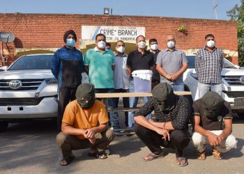 Four car thieves arrested in Panchkula
