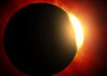 Partial lunar eclipse on Nov 19