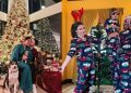 How celebrities spent Christmas