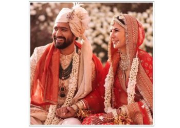 Katrina, Vicky flaunt royal look on wedding day