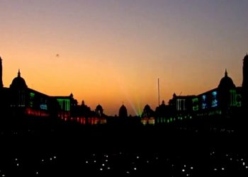 Splendid R-Day tradition: Beating Retreat ceremony, 1,000 drones light up sky