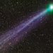 Why a comet’s head is green, but its tail is not