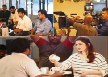 It’s all fun and joy on sets of Hansika’s next