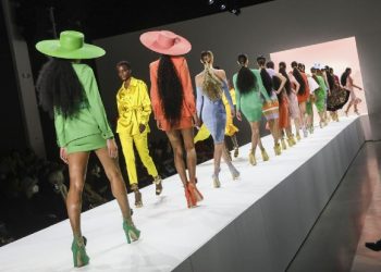 Model legends walk Sergio Hudson’s NY Fashion Week runway