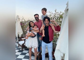 Sara Ali Khan shares pictures from baby Jeh's first birthday celebration
