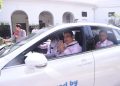 Amid fuel price hike, Nitin Gadkari reaches Parliament in car powered by Hydrogen
