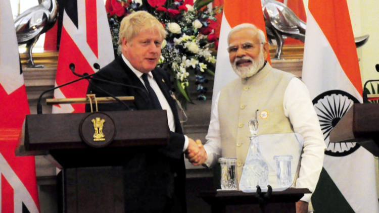 Modi congratulates Johnson for successfully organising COP 26 last year