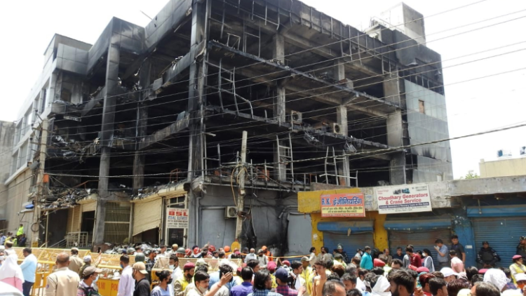 Mundka fire: Delhi Cong seeks Rs 25L compensation for deceased’s kin