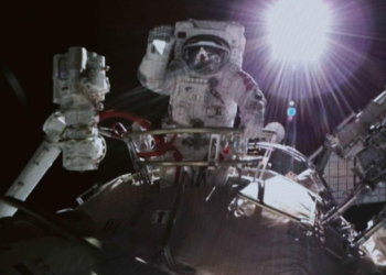 NASA suspends routine spacewalks due to leaky spacesuit helmet