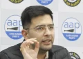 NCR lodged against Atishi, Raghav Chadha for ‘derogatory’ remarks against BJP