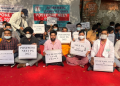 NEET PG aspirants hold protest seeking exam postponement