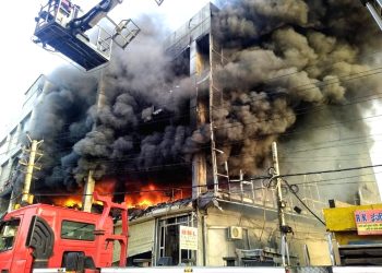 Mundka blaze: NDRF on spot, rescue op still underway