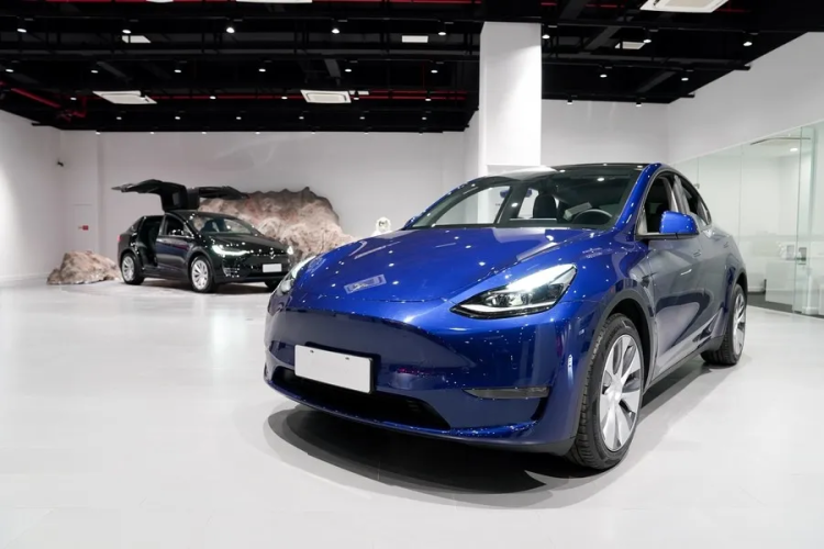 Imported long-range Tesla Model Y spotted in India