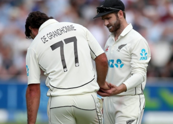 New Zealand’s Colin de Grandhomme out of rest of England tour with injury