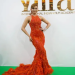Urvashi Rautela left everyone stunned in Abudhabi with her amazing Orange 20 Lakh,Furne Amato gown at the IIFA Awards 2022