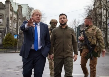 Zelensky, Johnson meet on defence, security issues