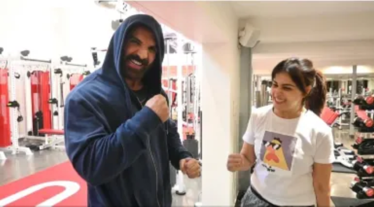 Genelia Deshmukh’s Fitness Vlog 4 is out now – Witness John Abraham Cheer on Genelia in her Fitness Endeavors