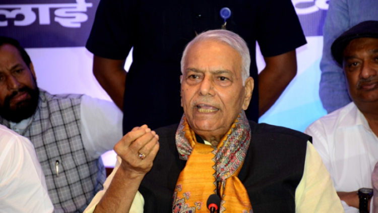 Presidential poll not about two candidates, but ideologies: Yashwant Sinha