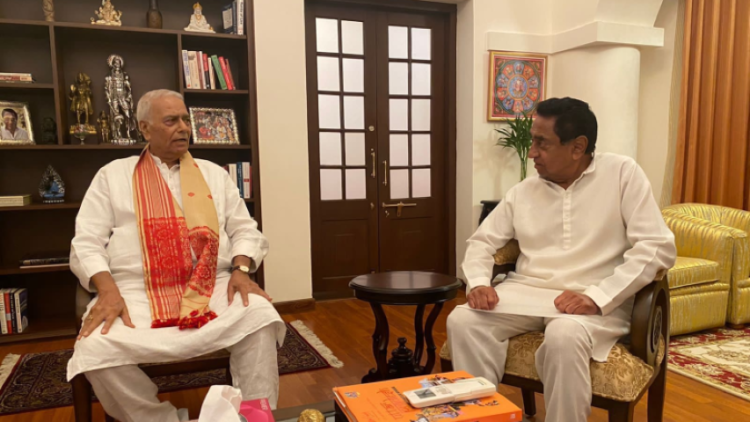 Yashwant Sinha arrives in Bhopal, Draupadi Murmu to reach on Thursday