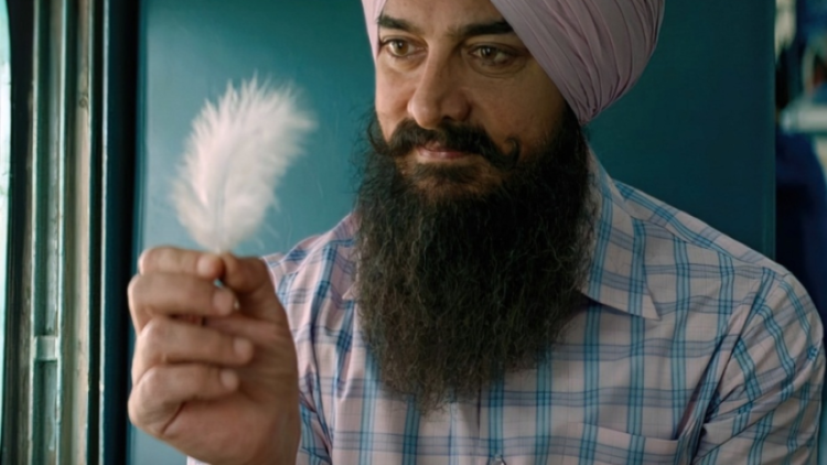 Protests against ‘Lal Singh Chadda’ in Varanasi