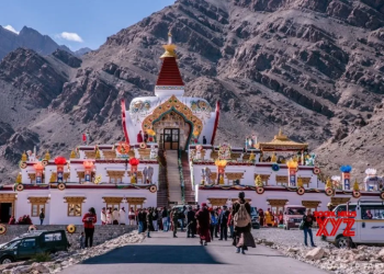‘Har Ghar Tiranga’ event celebrated in prominent monasteries in Ladakh