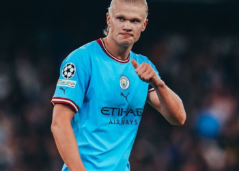 Haaland’s artistic goal triggers a wave of compliments