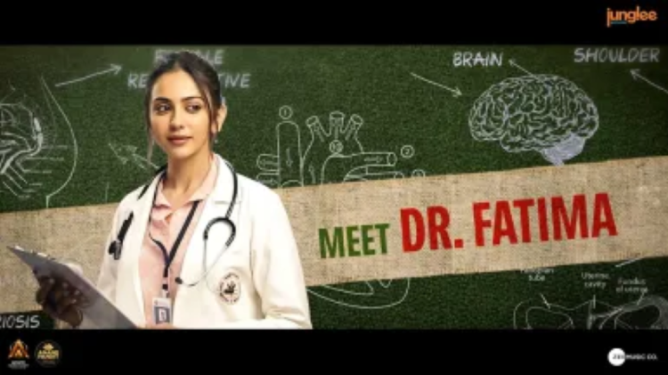 “I have never held such a new-born baby” said Rakul Preet Singh in the BTS video of ‘DOCTOR G’