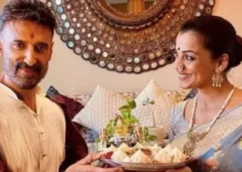 Mugdha Godse opts for no-fuss, eco-friendly Ganpati puja