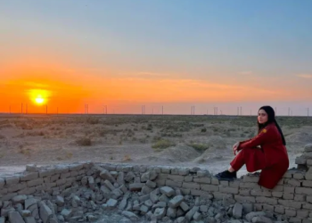 Nushrratt Bharuccha enjoys a stunning sunset in Uzbekistan! See PICS!