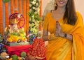 TV actress Kajal Pisal bids adieu to Ganpati