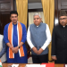 Two new BJP Rajya Sabha members takes oath