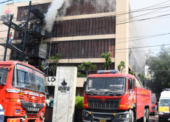 UP CM suspends 15 officials for Lucknow hotel fire incident
