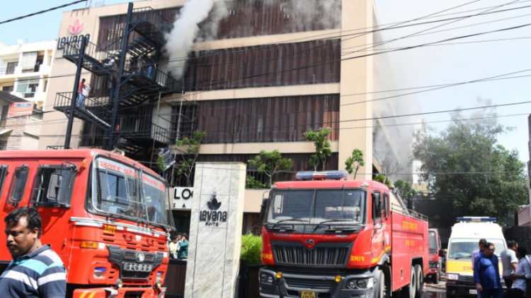 UP CM suspends 15 officials for Lucknow hotel fire incident