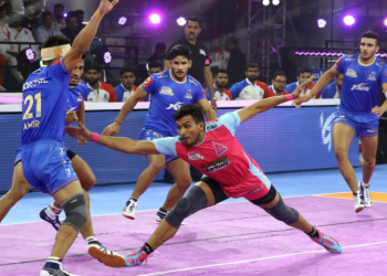 PKL 9: Arjun Deshwal stars in Jaipur Pink Panthers’ win over Haryana Steelers
