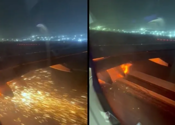 IndiGo plane aborts take off as engine catches fire, passengers safe