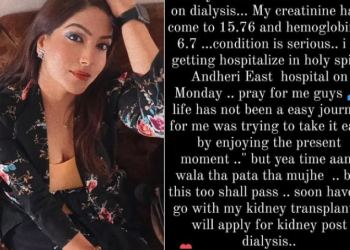 TV actress Ananya Soni pens emotional message after kidney failure